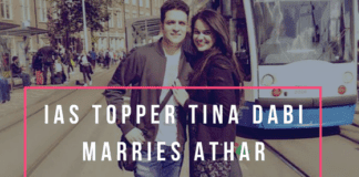 Tina Dabi Marries Runner Up Athar Aamir-ul-Shafi