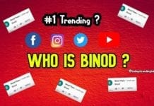 Who is Binod