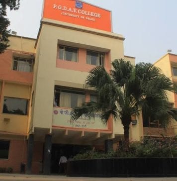 PGDAV College Delhi University