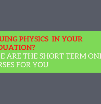ONLINE COURSES FOR PHYSICS HONS STUDENTS
