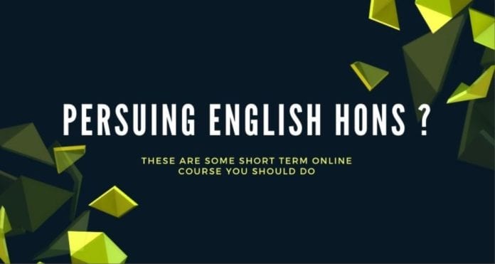 short term courses for english hons