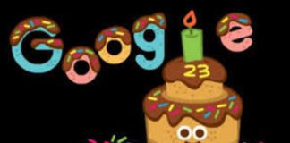 Google's birthday