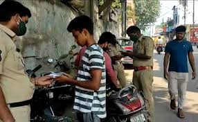 Hyderabad police checking phones
