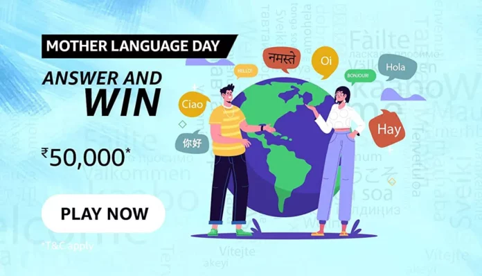 Amazon International Mother Language Quiz Answers