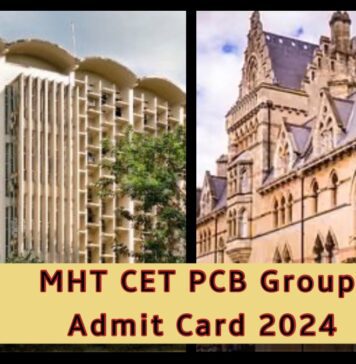 MHT CET Admit Card